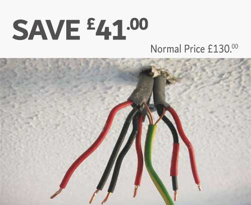 Ceiling light wiring