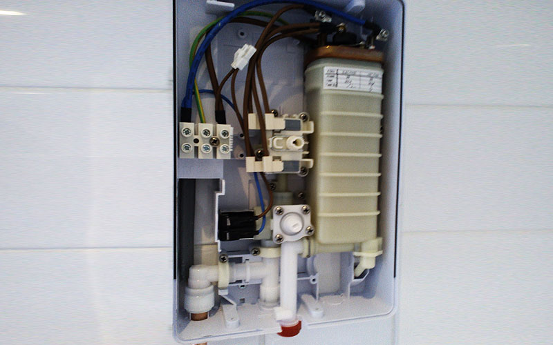 electric shower installation